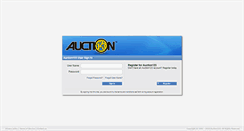 Desktop Screenshot of my.auction123.com